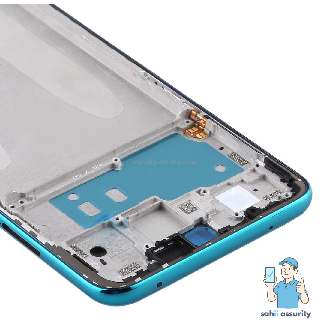 LCD Frame Middle Chassis for Xiaomi Redmi Note 9 Pro thumbnail